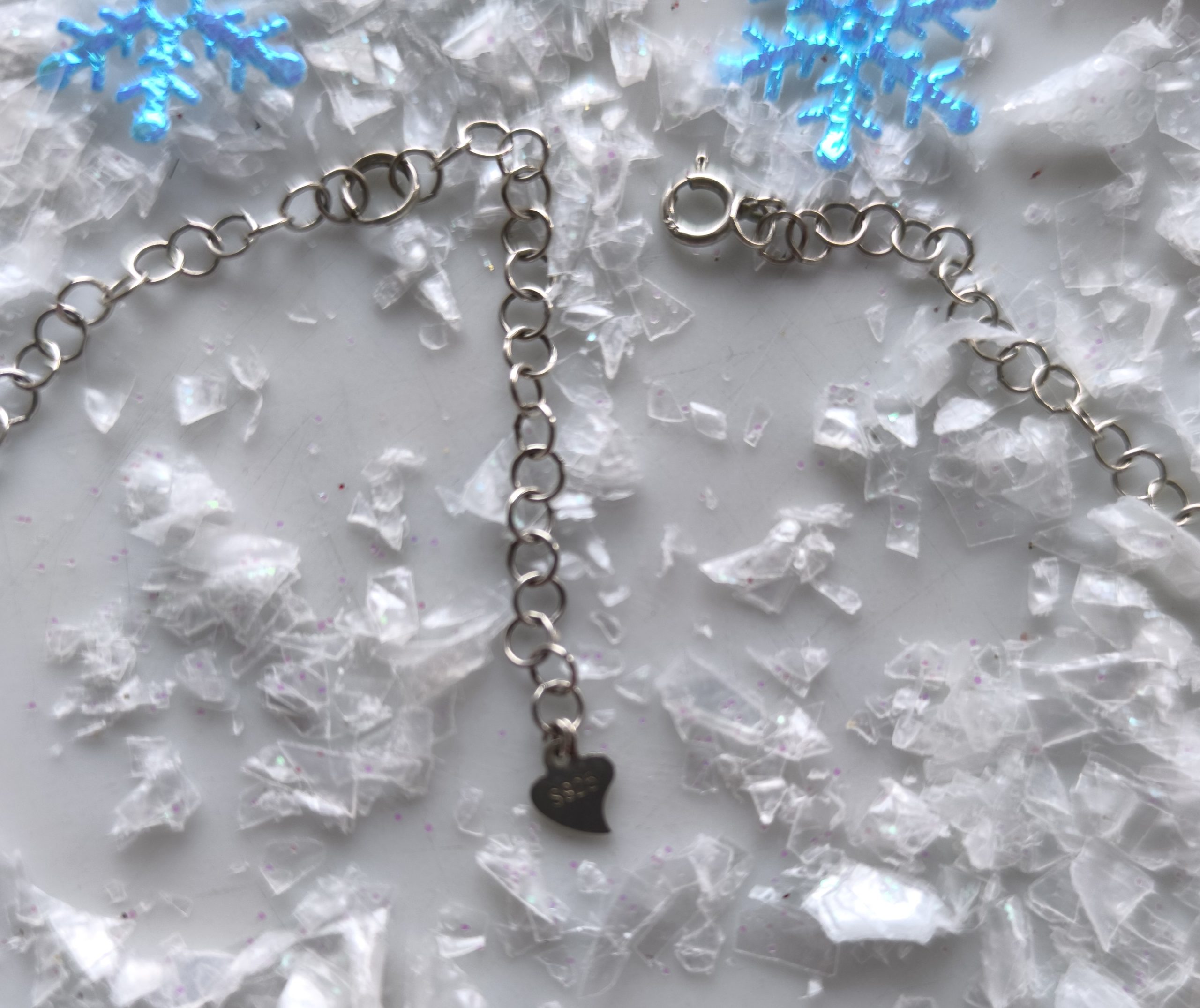 Collar artesanal de Plata de Ley con Lapislázuli Natural - Imagen 3