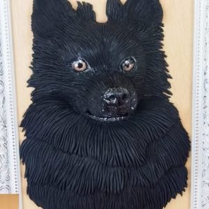 RETRATO REALISTA DE MASCOTA EN CUADRO 3D